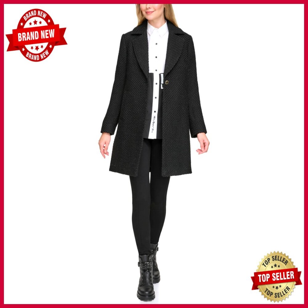 Classic Wool Blazer, Long Sleeve One Button, Versatile Outerwear